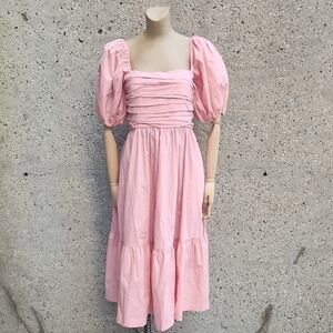 baby pink cotton sundress